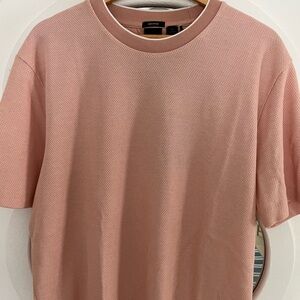 Boss Blush Textured Crewneck